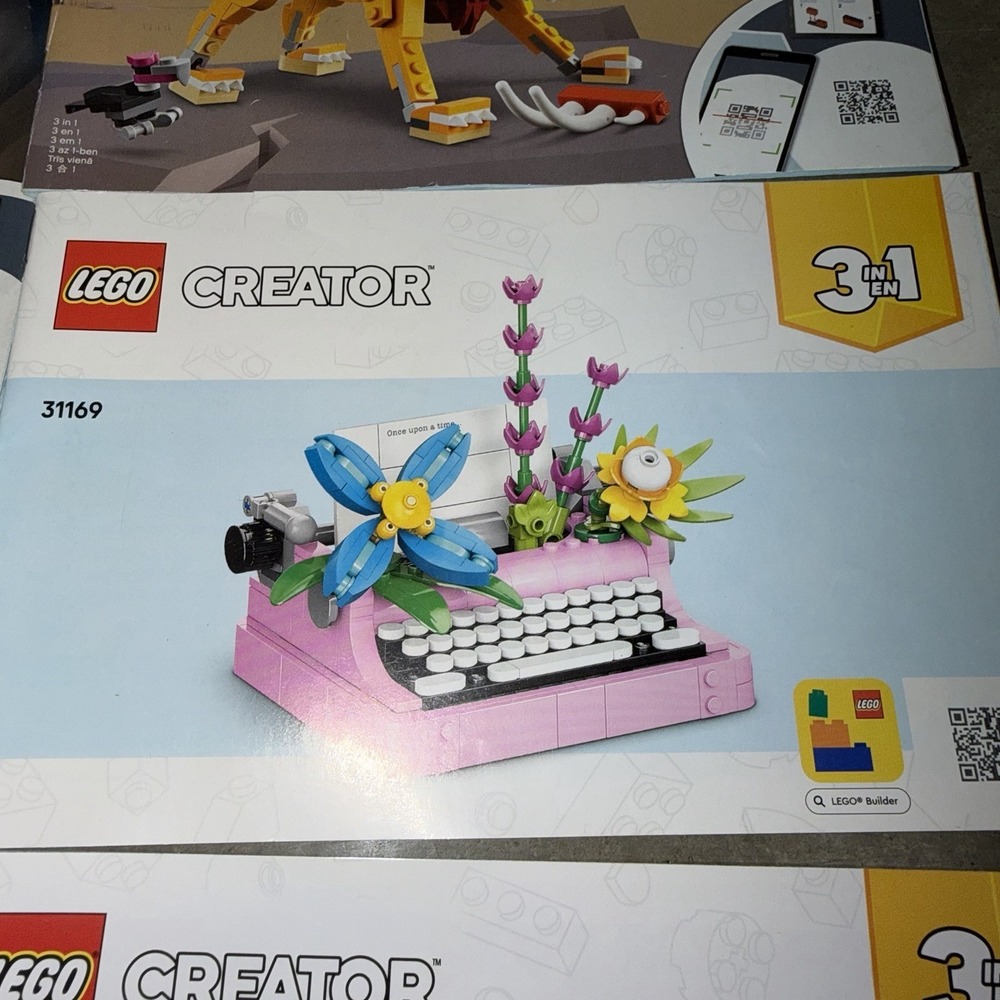 LEGO‎ Creator Instruction Manuals Lot 3-in-1 Sets 31153 31102 - Picture 3 of 6